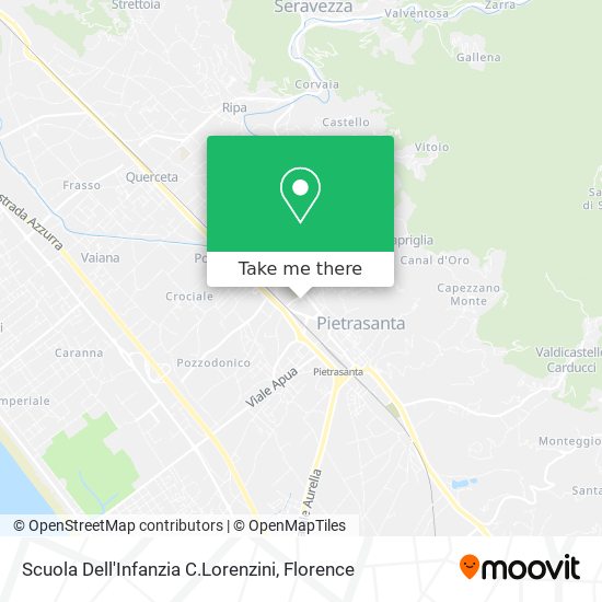 Scuola Dell'Infanzia C.Lorenzini map