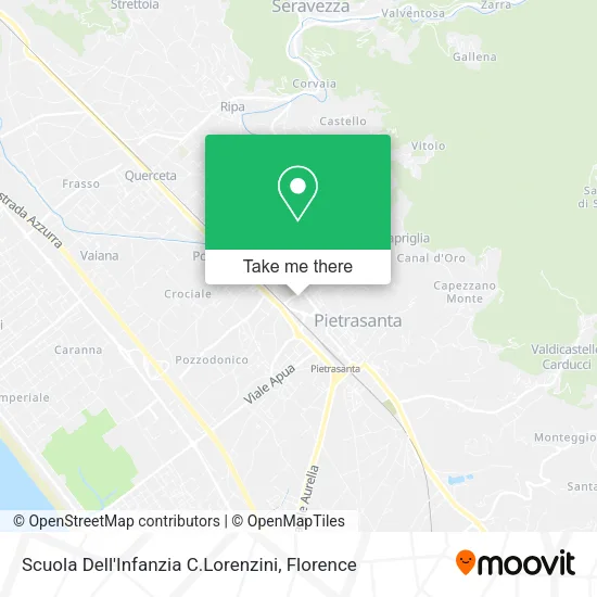 Scuola Dell'Infanzia C.Lorenzini map