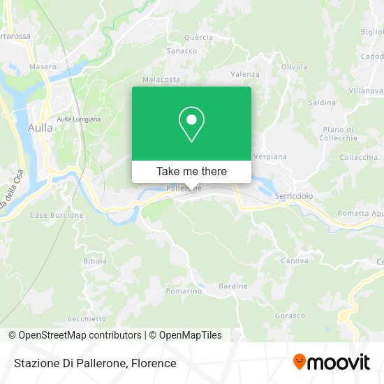 Stazione Di Pallerone map