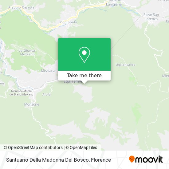 Santuario Della Madonna Del Bosco map