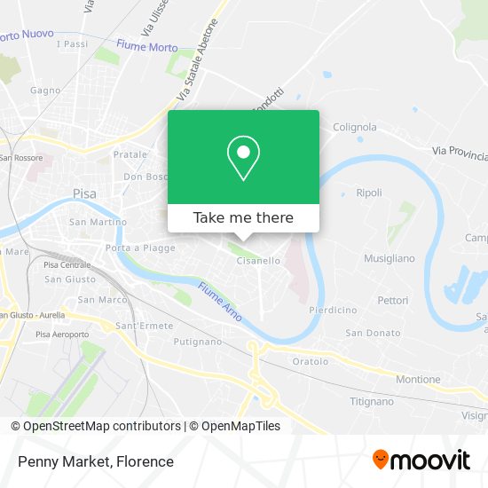 Penny Market map