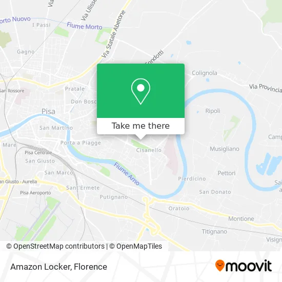 Amazon Locker map