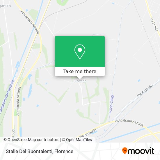 Stalle Del Buontalenti map