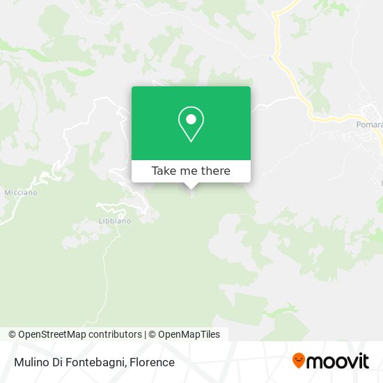 Mulino Di Fontebagni map