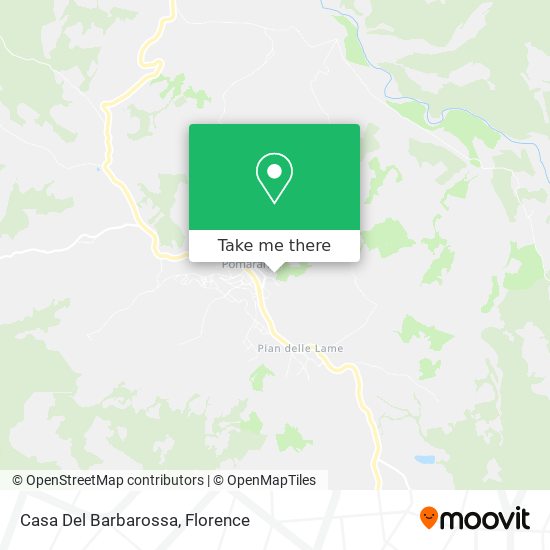 Casa Del Barbarossa map
