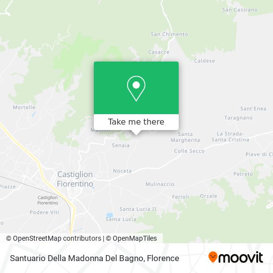 Santuario Della Madonna Del Bagno map