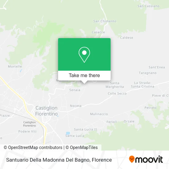 Santuario Della Madonna Del Bagno map