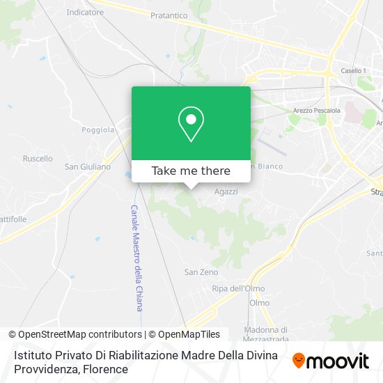 Istituto Privato Di Riabilitazione Madre Della Divina Provvidenza map