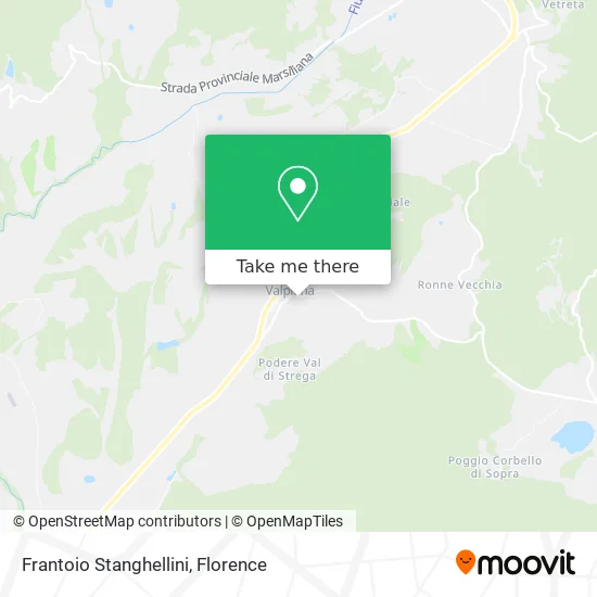 Frantoio Stanghellini map