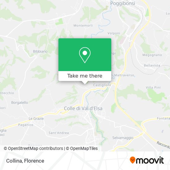 Collina map