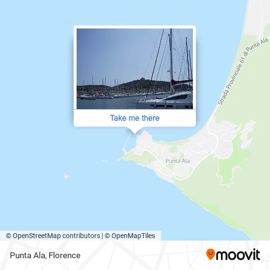 Punta Ala map