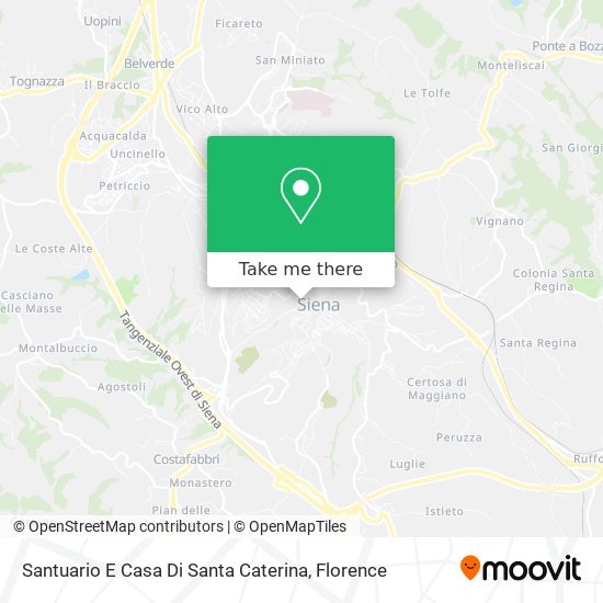 Santuario E Casa Di Santa Caterina map