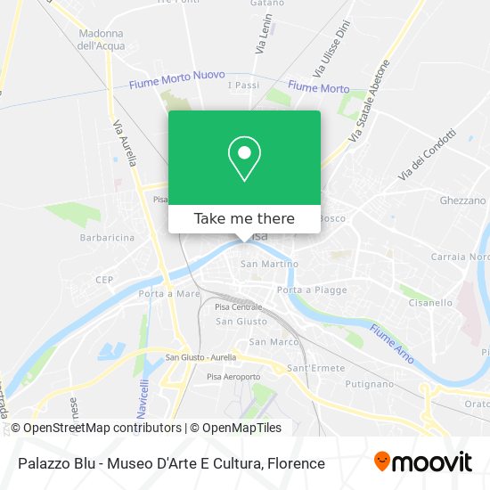 Palazzo Blu - Museo D'Arte E Cultura map