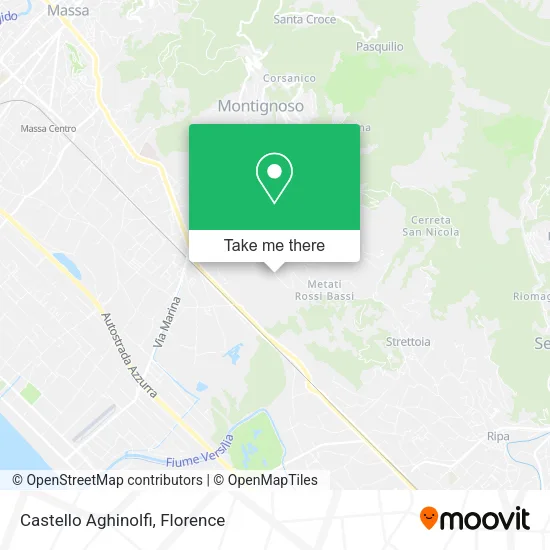 Castello Aghinolfi map