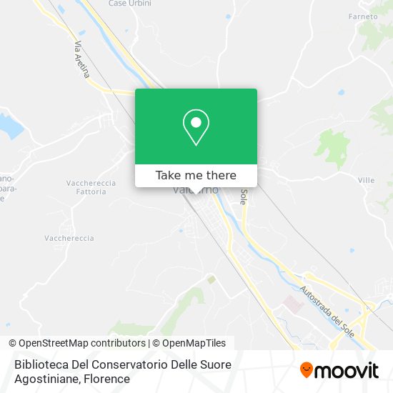 Biblioteca Del Conservatorio Delle Suore Agostiniane map