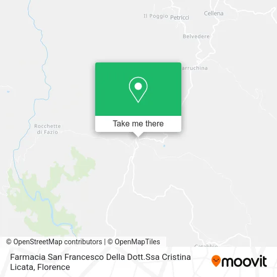 Farmacia San Francesco Della Dott.Ssa Cristina Licata map