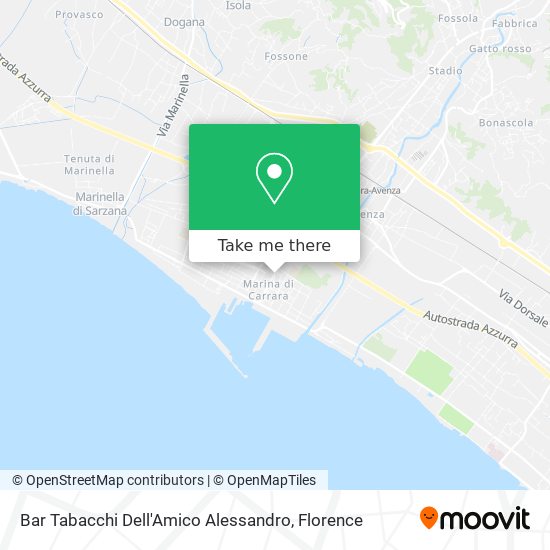 Bar Tabacchi Dell'Amico Alessandro map