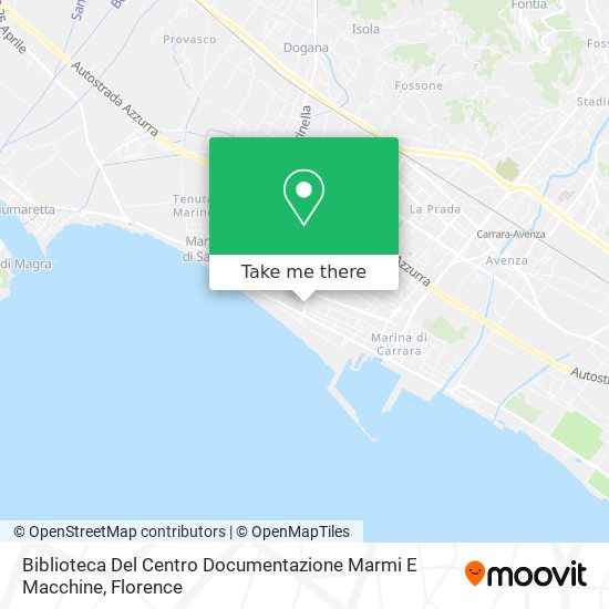 Biblioteca Del Centro Documentazione Marmi E Macchine map