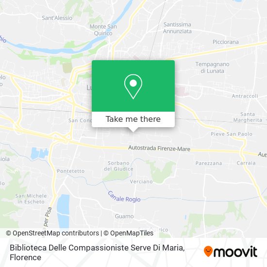 Biblioteca Delle Compassioniste Serve Di Maria map