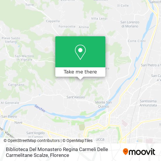 Biblioteca Del Monastero Regina Carmeli Delle Carmelitane Scalze map