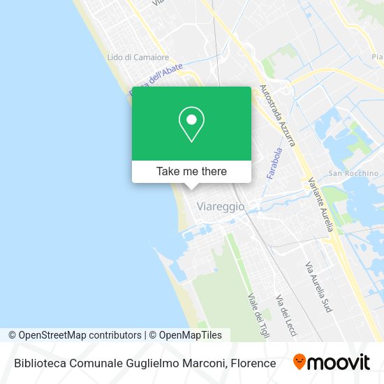 Biblioteca Comunale Guglielmo Marconi map
