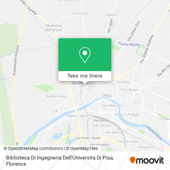 Biblioteca Di Ingegneria Dell'Università Di Pisa map