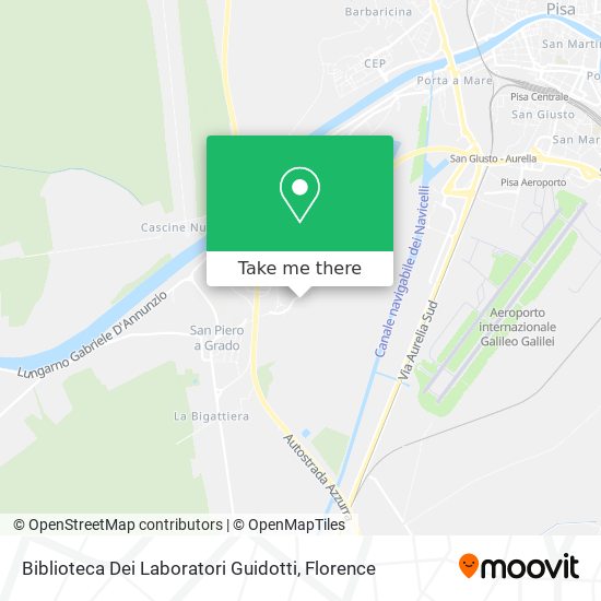 Biblioteca Dei Laboratori Guidotti map