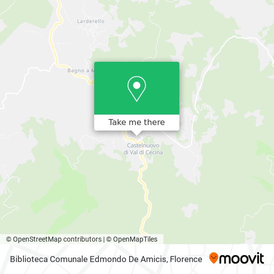 Biblioteca Comunale Edmondo De Amicis map