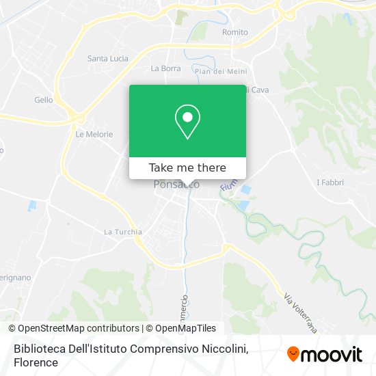 Biblioteca Dell'Istituto Comprensivo Niccolini map
