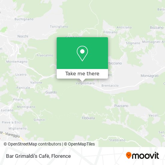 Bar Grimaldi's Cafè map