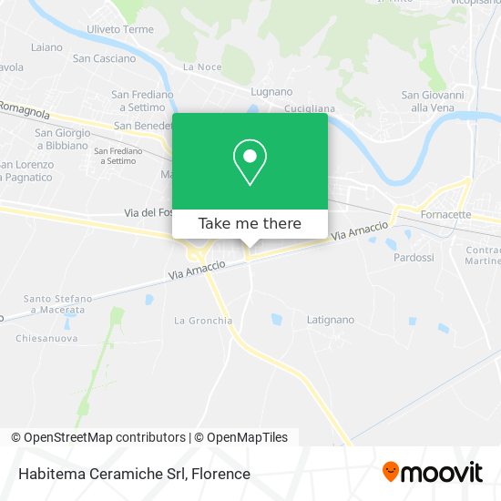 Habitema Ceramiche Srl map