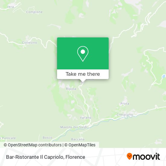 Bar-Ristorante Il Capriolo map