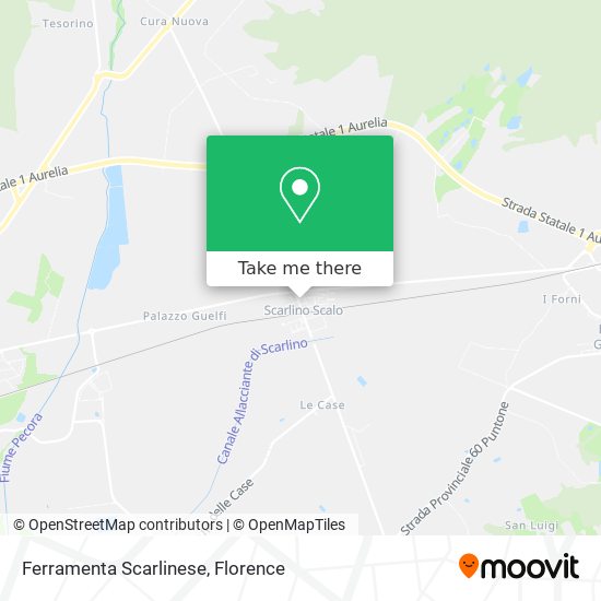 Ferramenta Scarlinese map