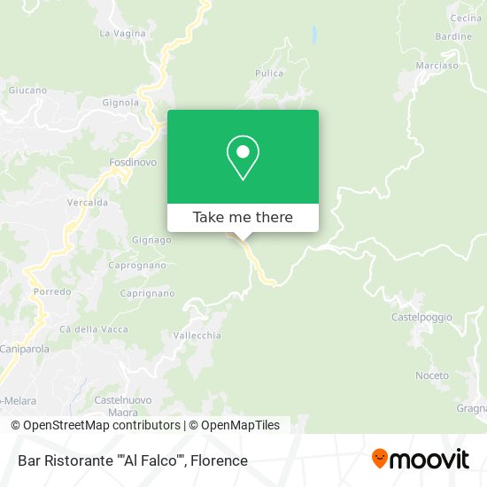 Bar Ristorante ""Al Falco"" map
