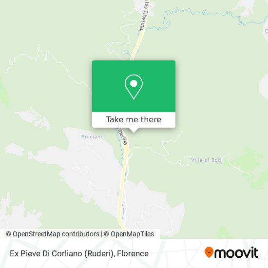 Ex Pieve Di Corliano (Ruderi) map