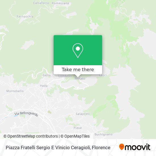 Piazza Fratelli Sergio E Vinicio Ceragioli map