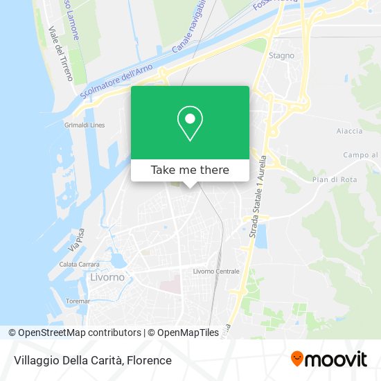 Villaggio Della Carità map
