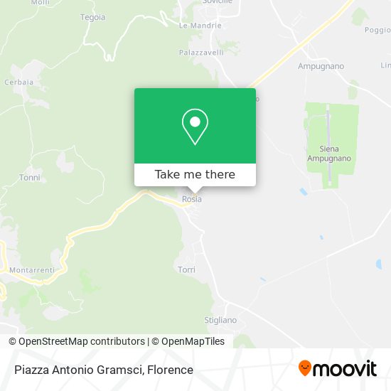 Piazza Antonio Gramsci map