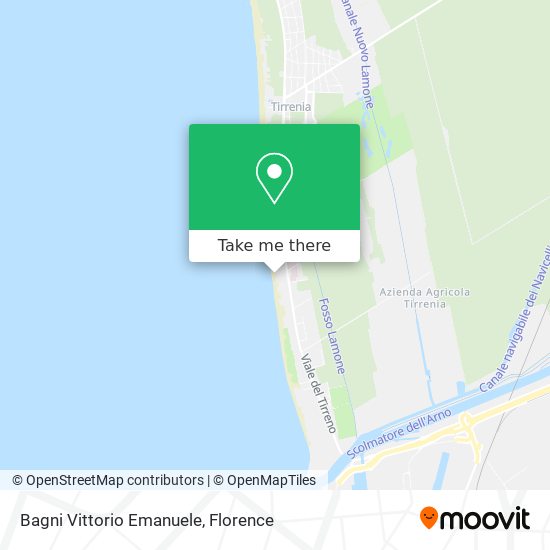 Bagni Vittorio Emanuele map
