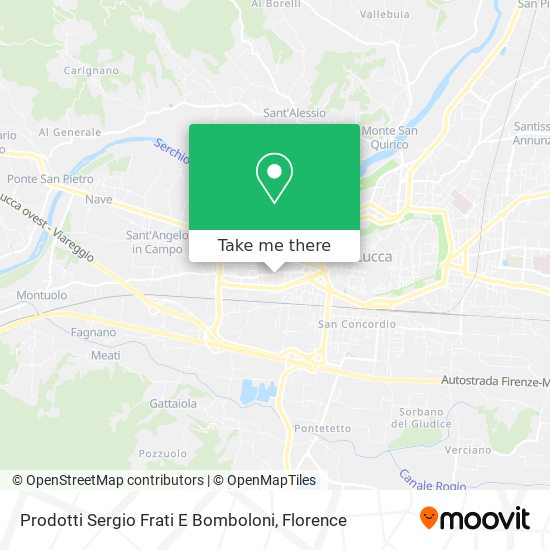 Prodotti Sergio Frati E Bomboloni map