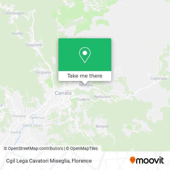 Cgil Lega Cavatori Miseglia map