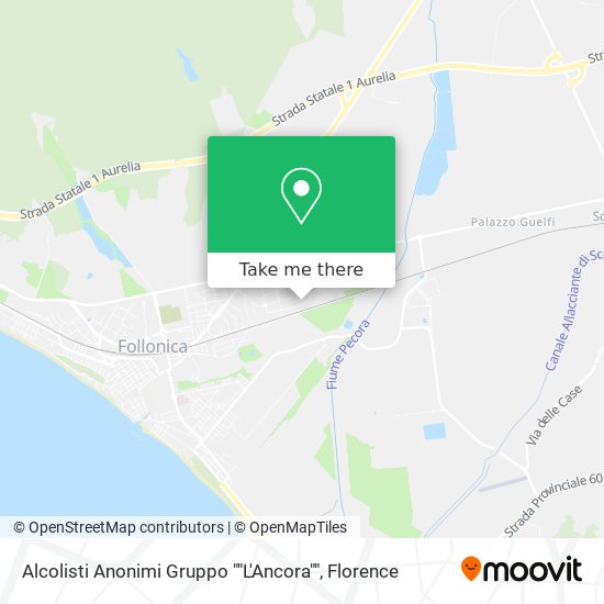 Alcolisti Anonimi Gruppo ""L'Ancora"" map
