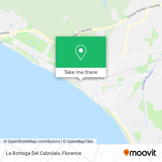 La Bottega Del Calzolaio map