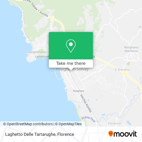 Laghetto Delle Tartarughe map