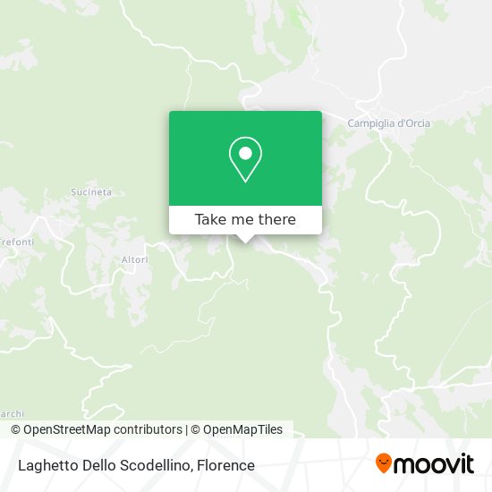 Laghetto Dello Scodellino map