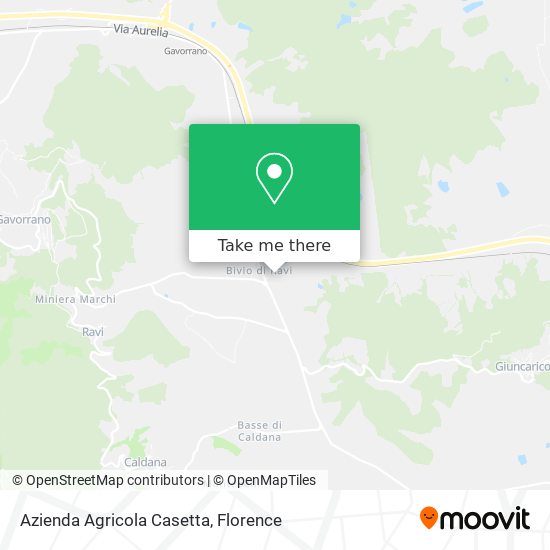 Azienda Agricola Casetta map