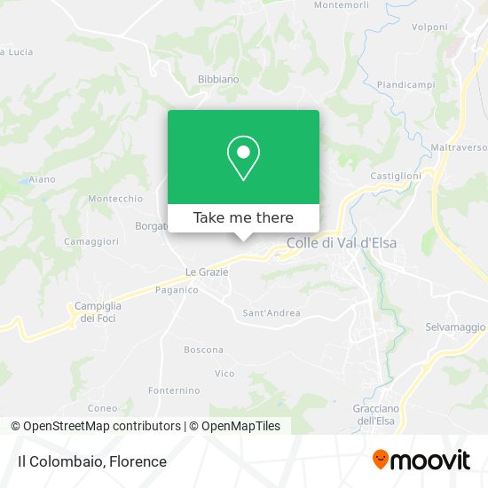 Il Colombaio map