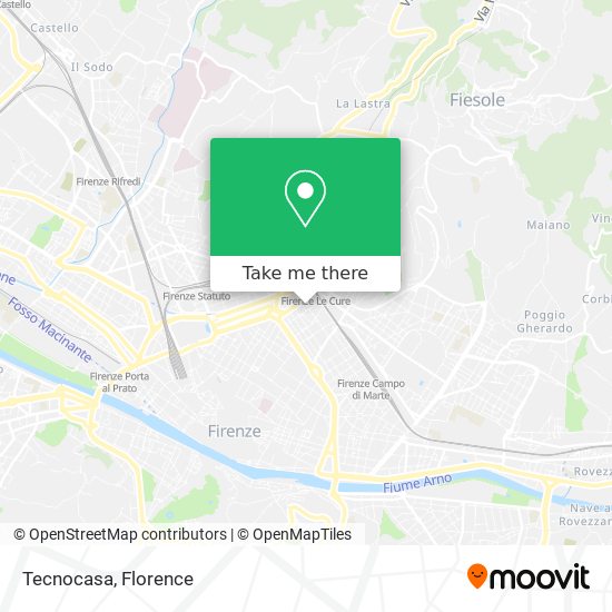 Tecnocasa map