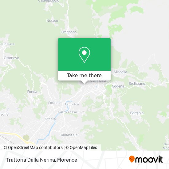 Trattoria Dalla Nerina map