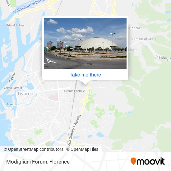 Modigliani Forum map